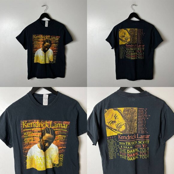 Kendrick Lamar The DAMN Tour Rap Tee Small Unisex Fit - Picture 12 of 16